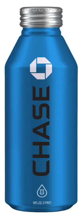 Co-branded aluminum bottle